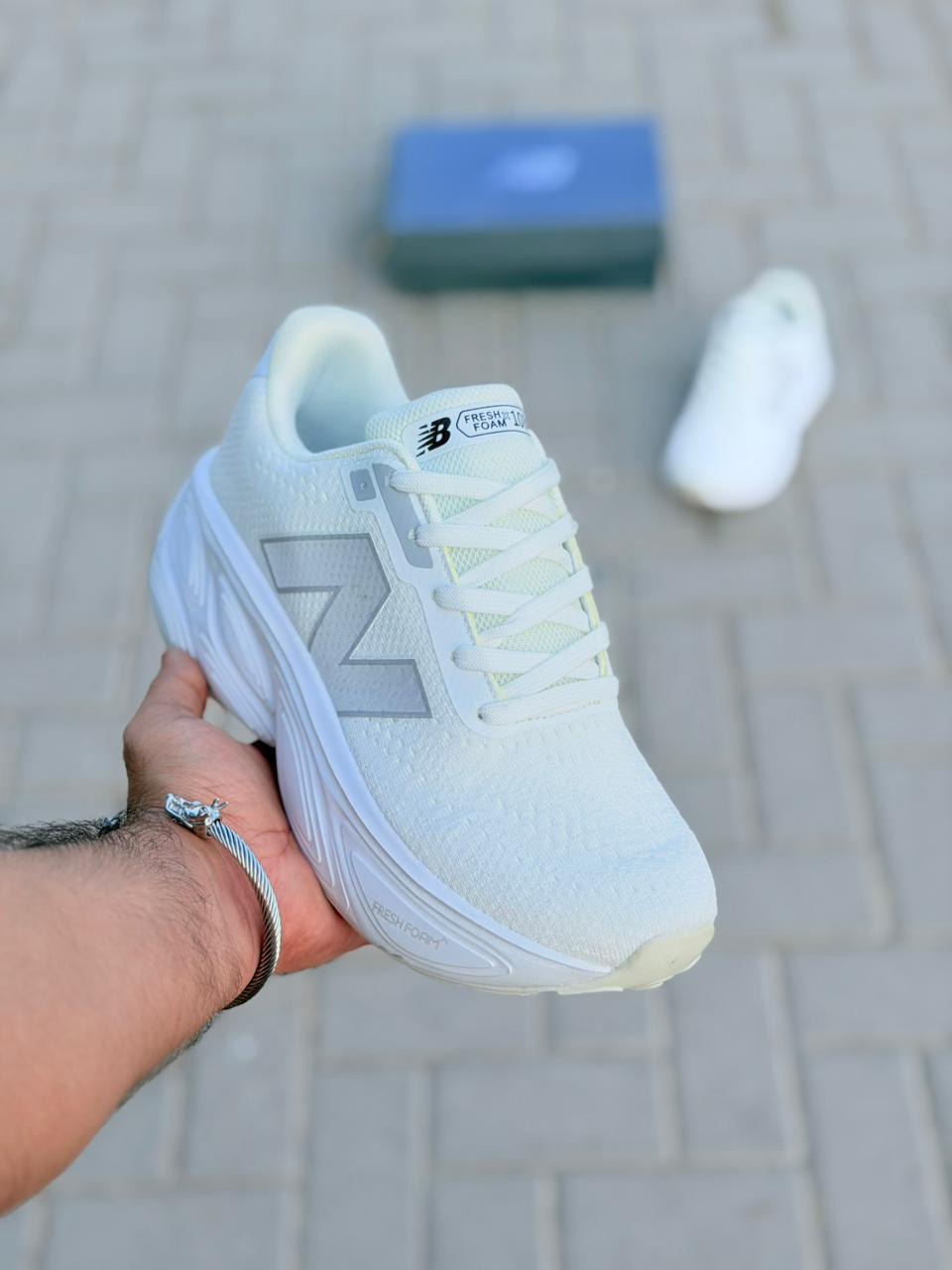 NB FRESH FOAM X 1080 - WHITE  (AAA)
