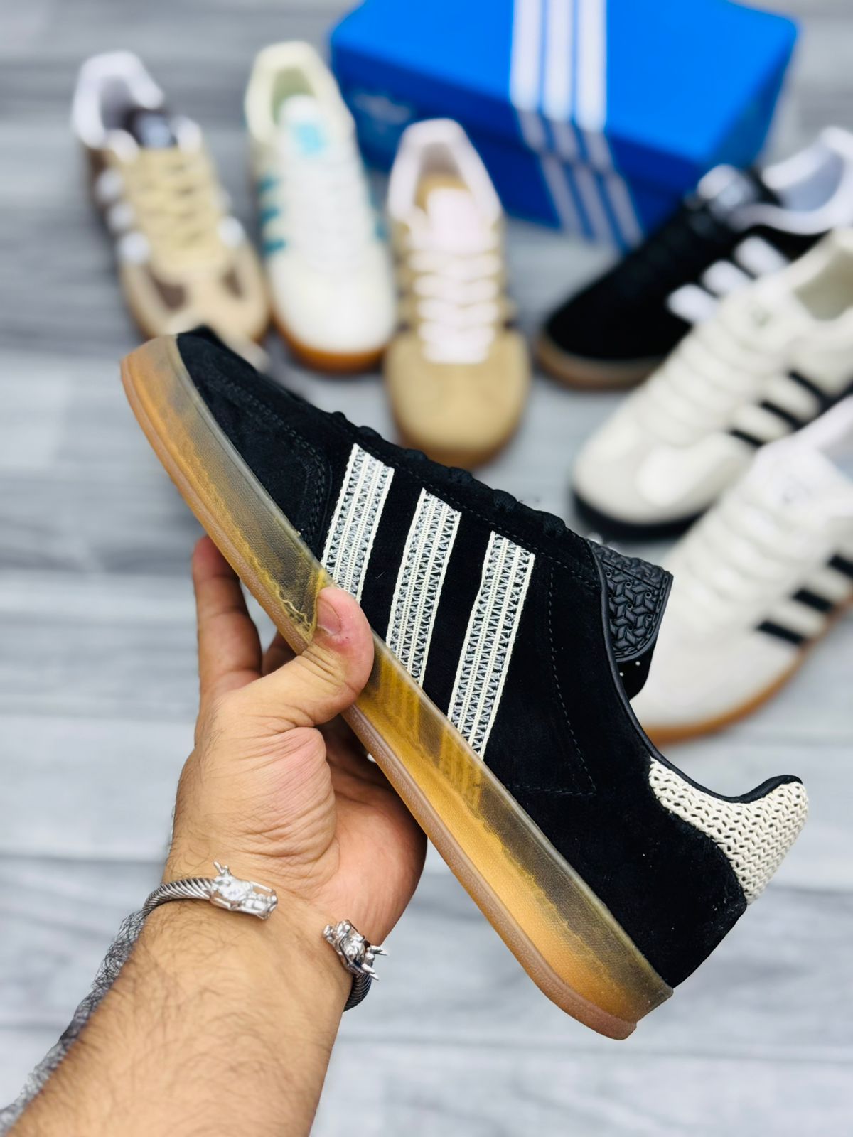 ADIDAS Gazelle Black Cat Suede Jute (AAA GRADE)