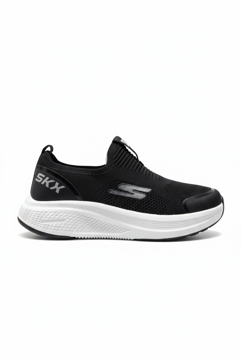 SKECHERS -   MAX CUSHION (BLACK)
