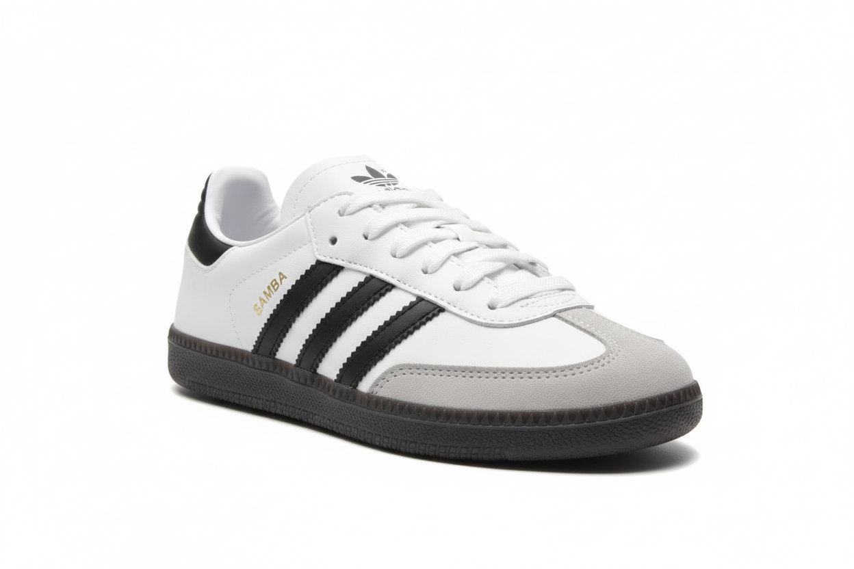 ADDIDAS SAMBA OG WHITE BLACK GUM (FEMALE)
