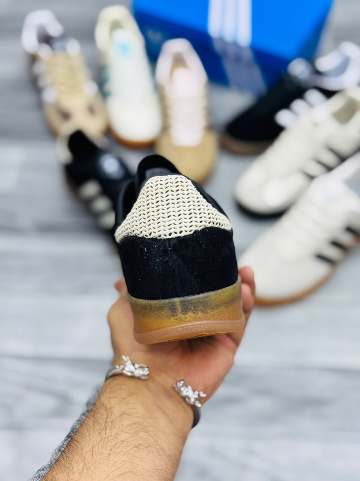 ADIDAS Gazelle Black Cat Suede Jute (AAA GRADE)