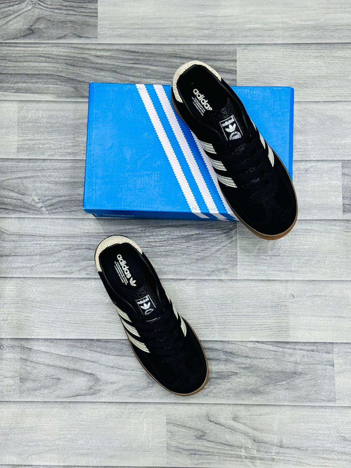 ADIDAS Gazelle Black Cat Suede Jute (AAA GRADE)