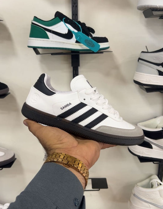 ADDIDAS SAMBA WHITE BLACK GUM