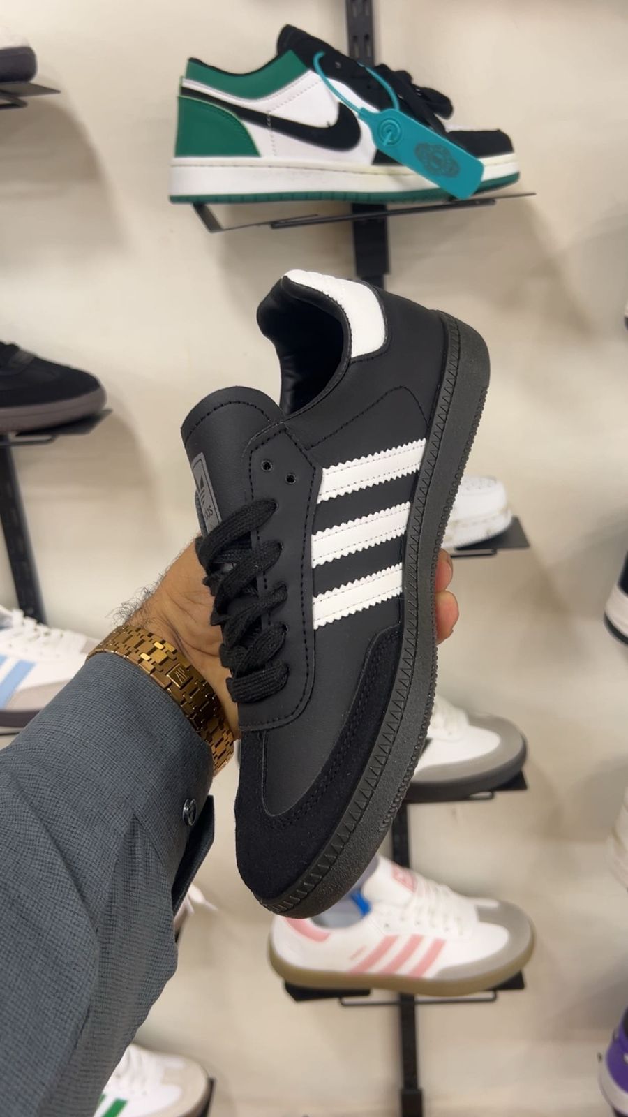 ADDIDAS SAMBA OG BLACK GUM (FEMALE)
