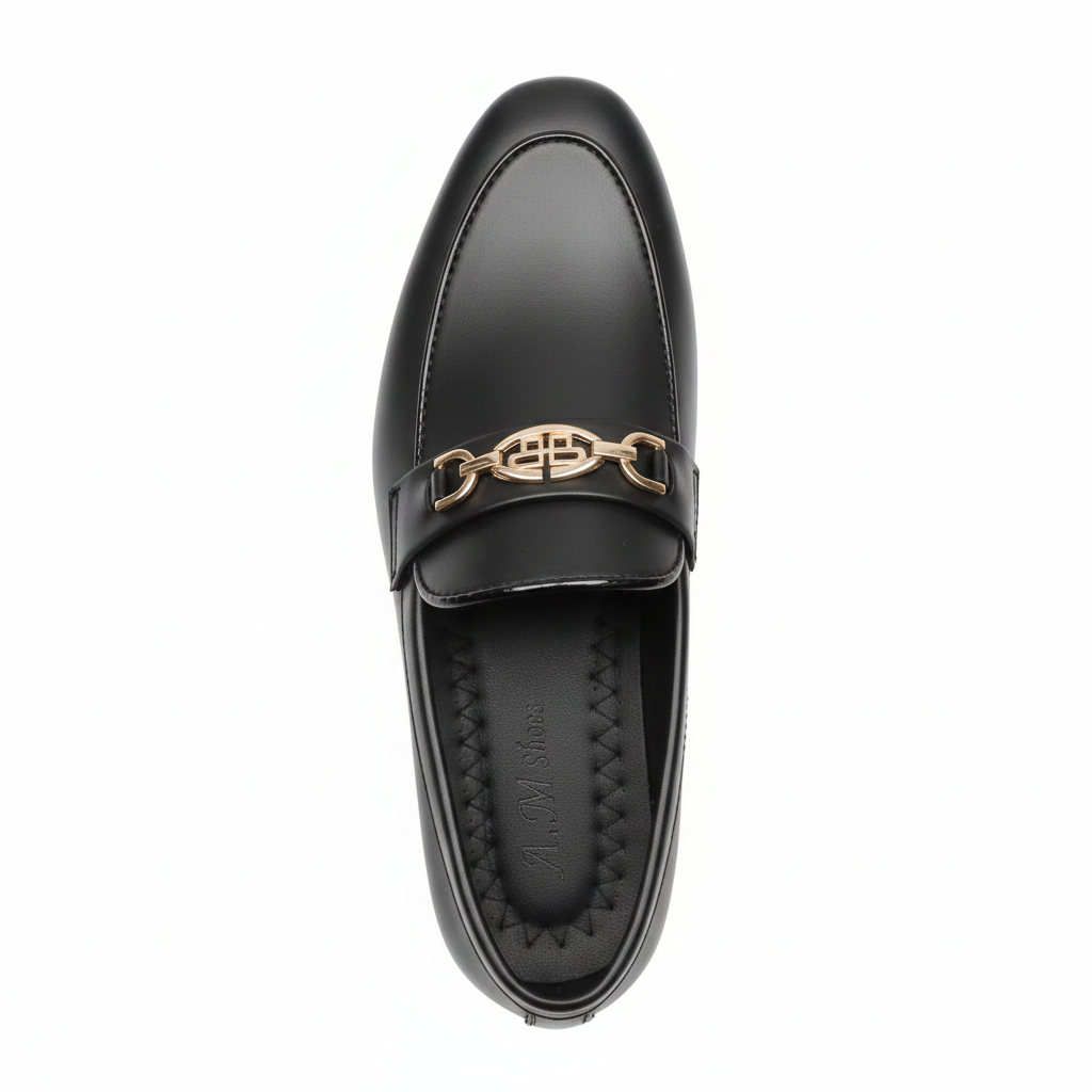 THE IMPERIALE  BLACK SHOES