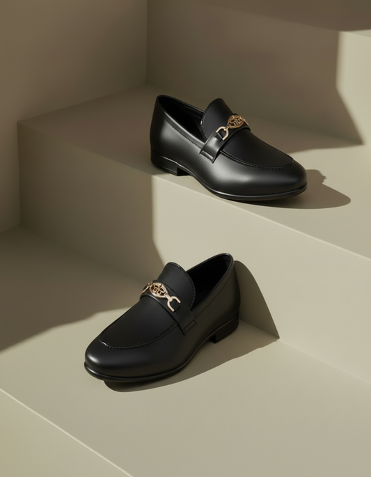 THE IMPERIALE  BLACK SHOES