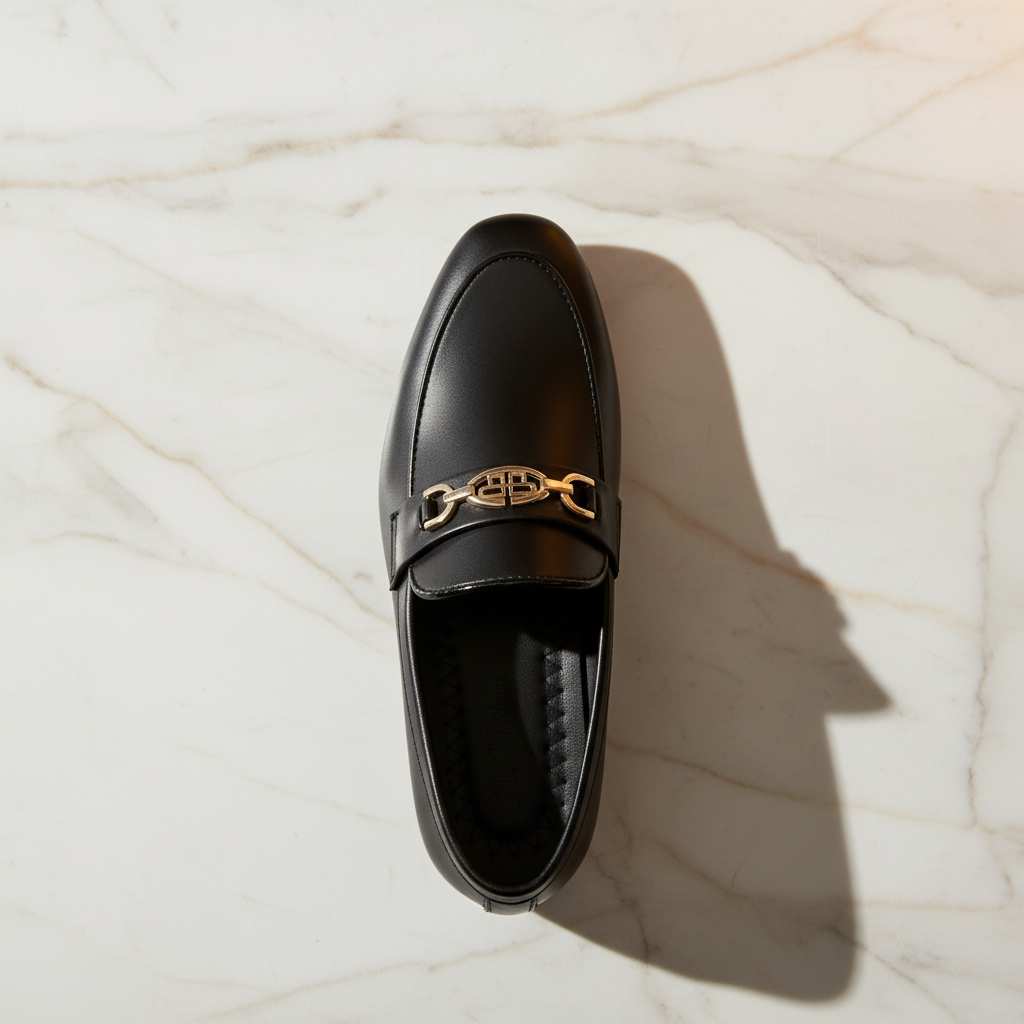 THE IMPERIALE  BLACK SHOES