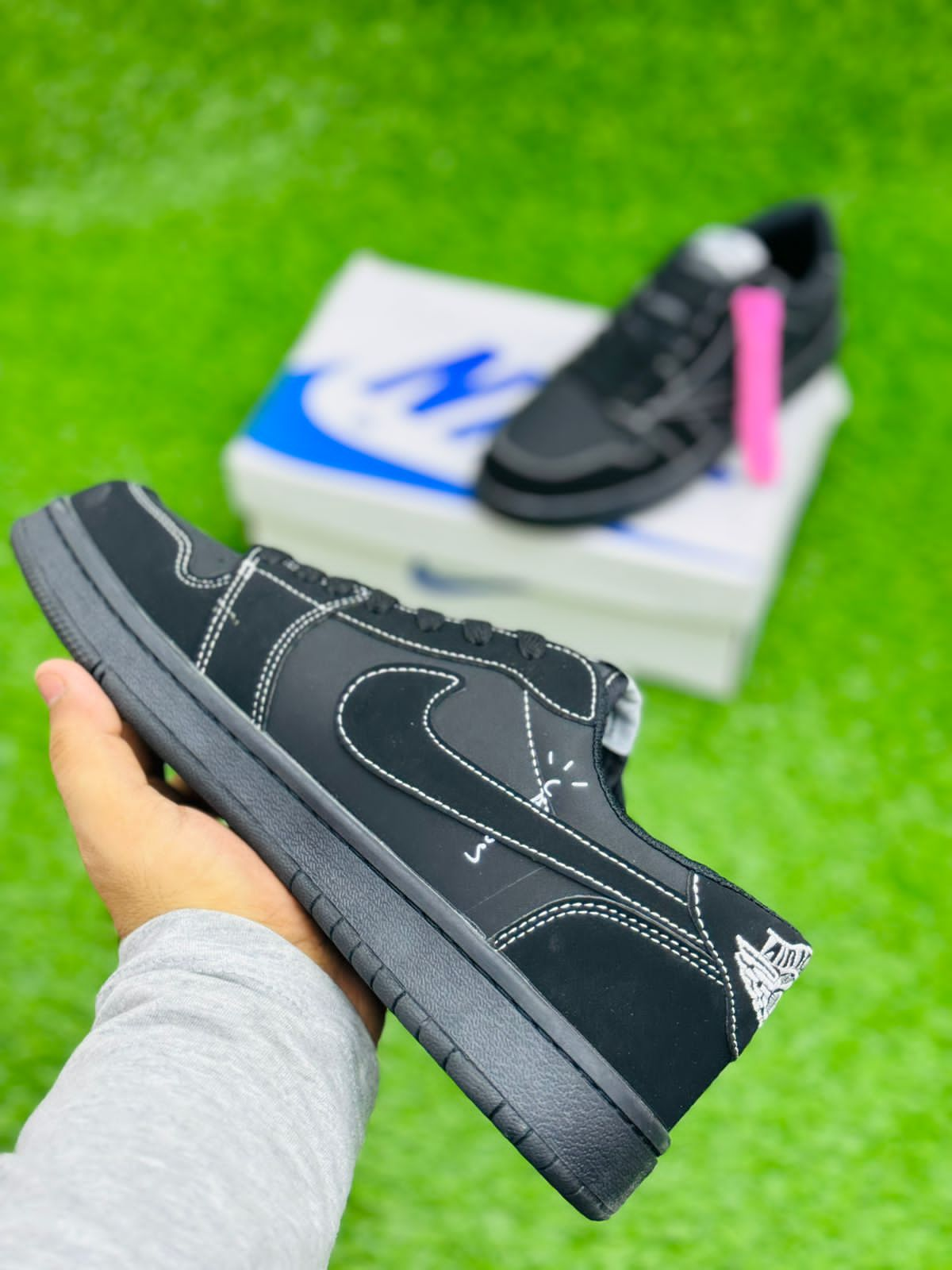 Nike Air Jordan 1 Retro Low OG - Black Phantom