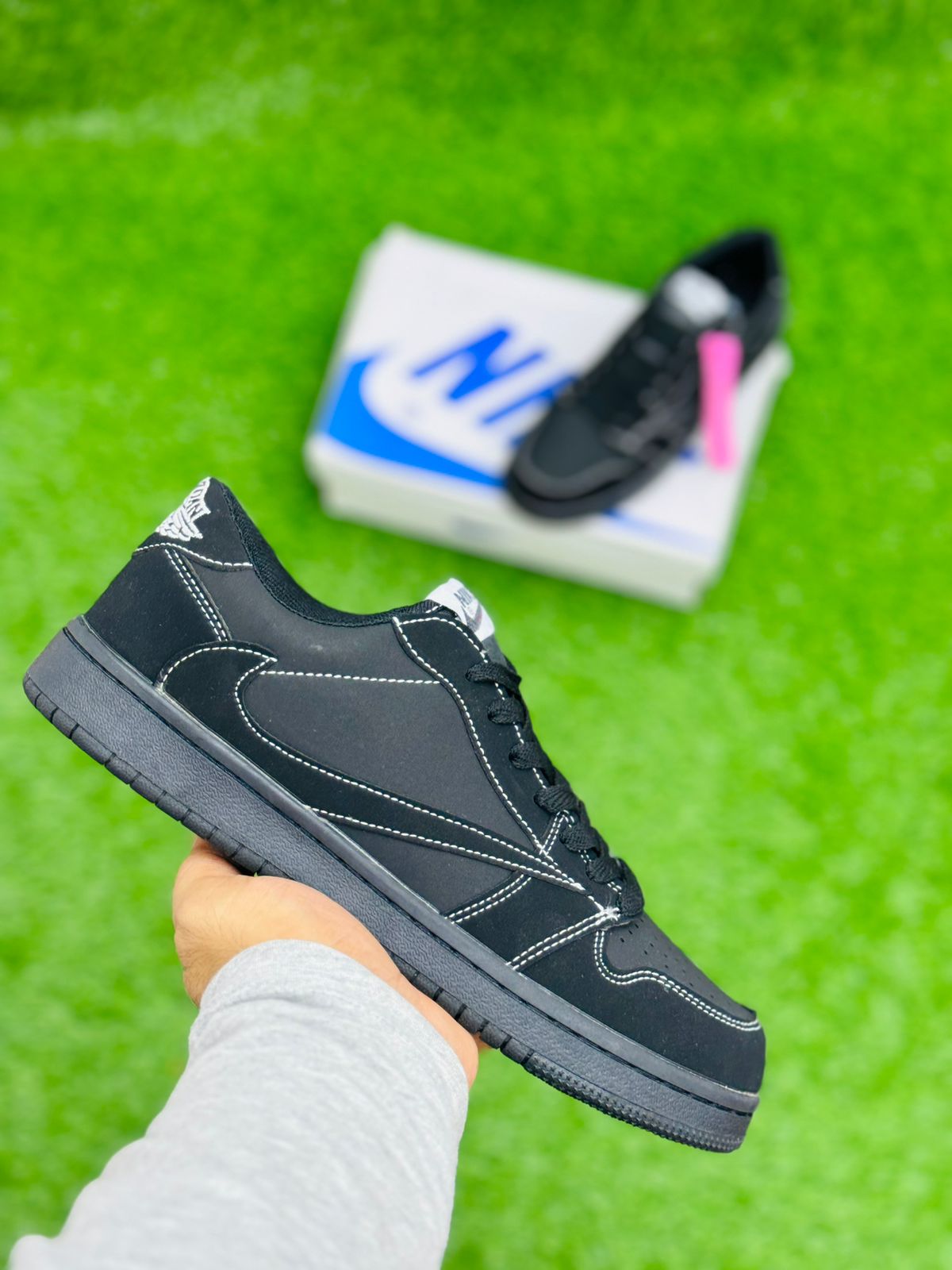 Nike Air Jordan 1 Retro Low OG - Black Phantom