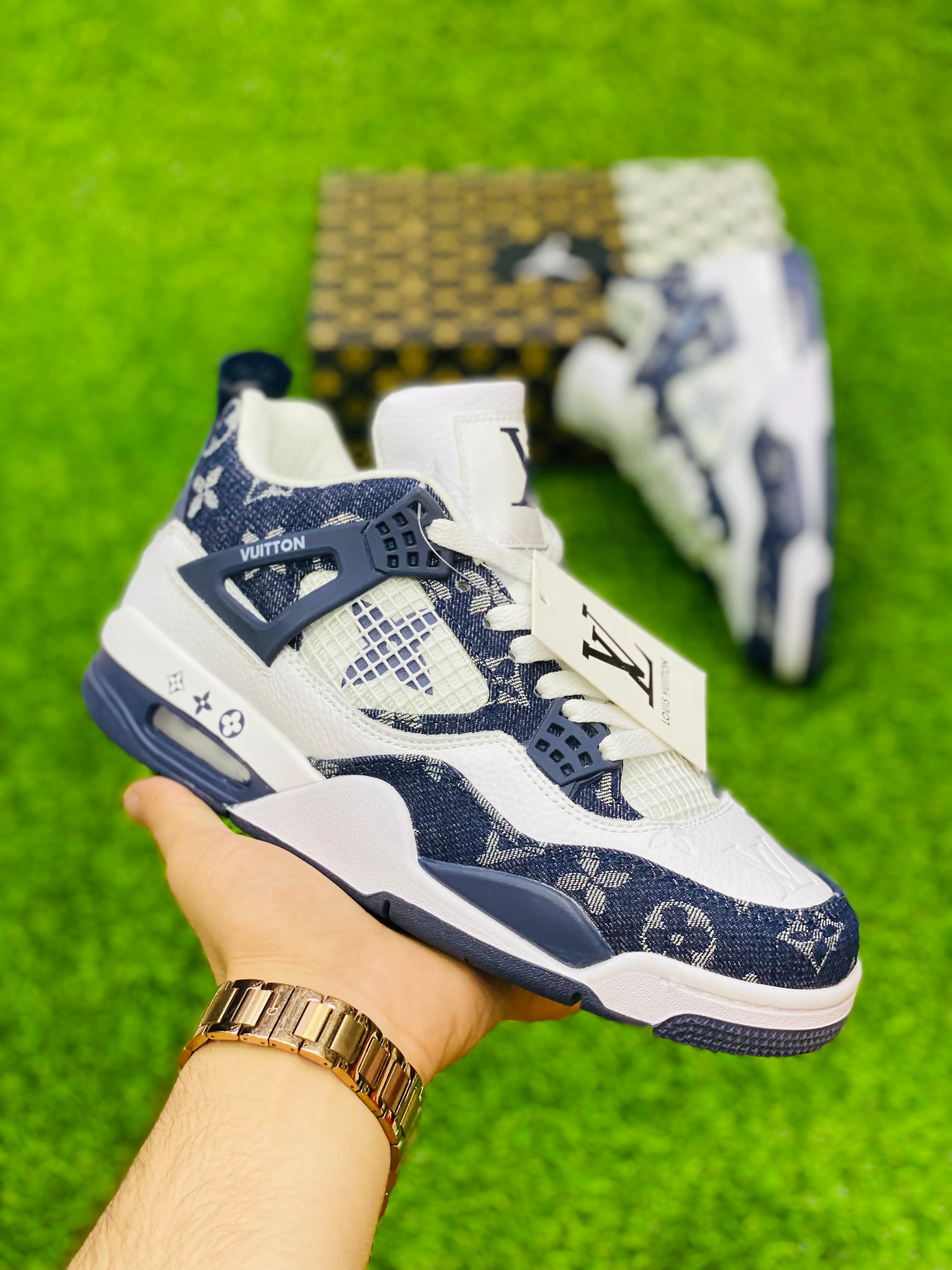 Nike Air Jordan Retro 4 Louis Vuitton