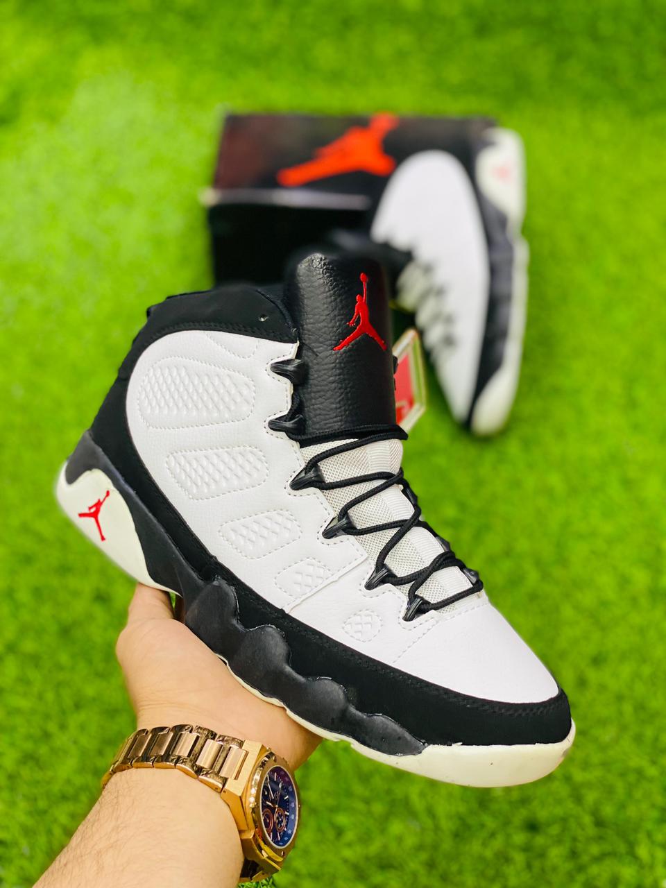 Nike Air Jordan 9 White Black The Shoes Bar