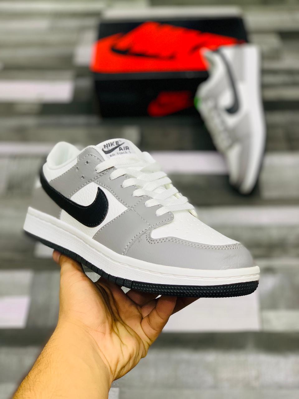 Nike Air Force Grey White The Shoes Bar