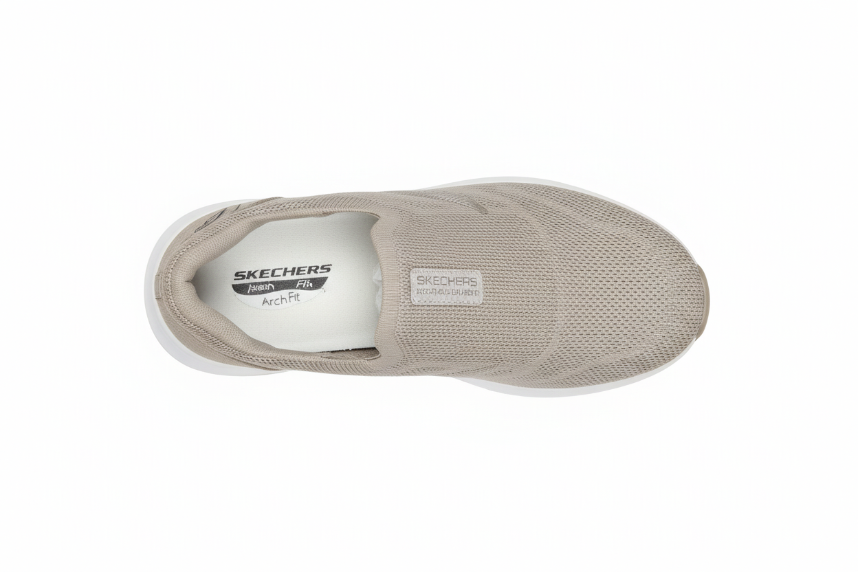 SKECHERS -  BREATHABLE COMFORT (KHAAKI)