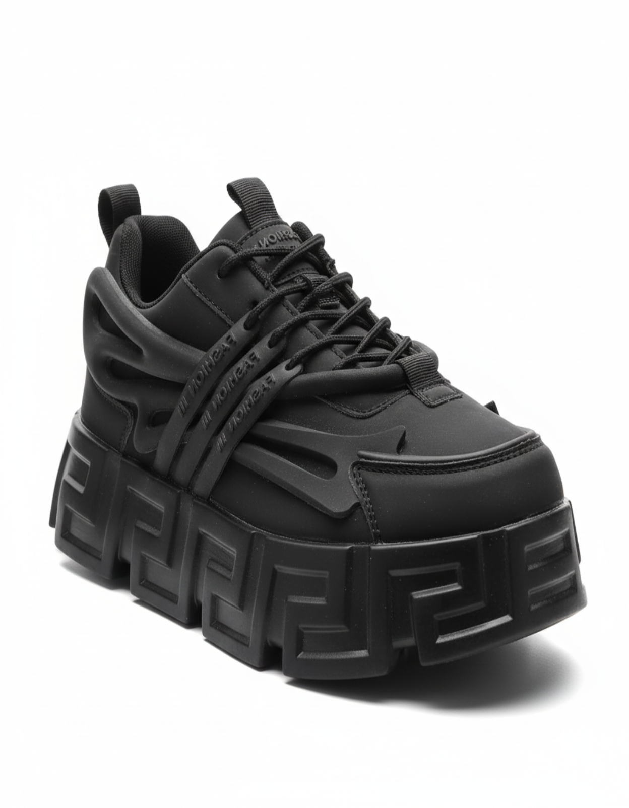 BALMAIN - HIGH SOLE BLACK