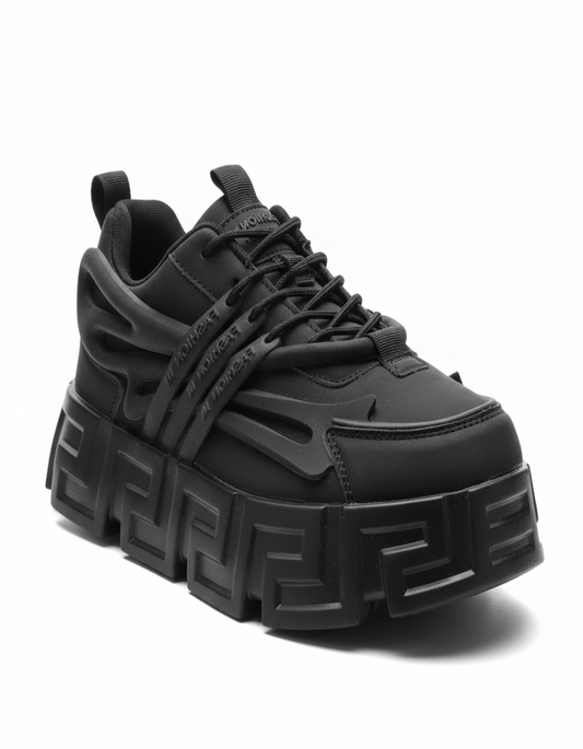 BALMAIN - HIGH SOLE BLACK