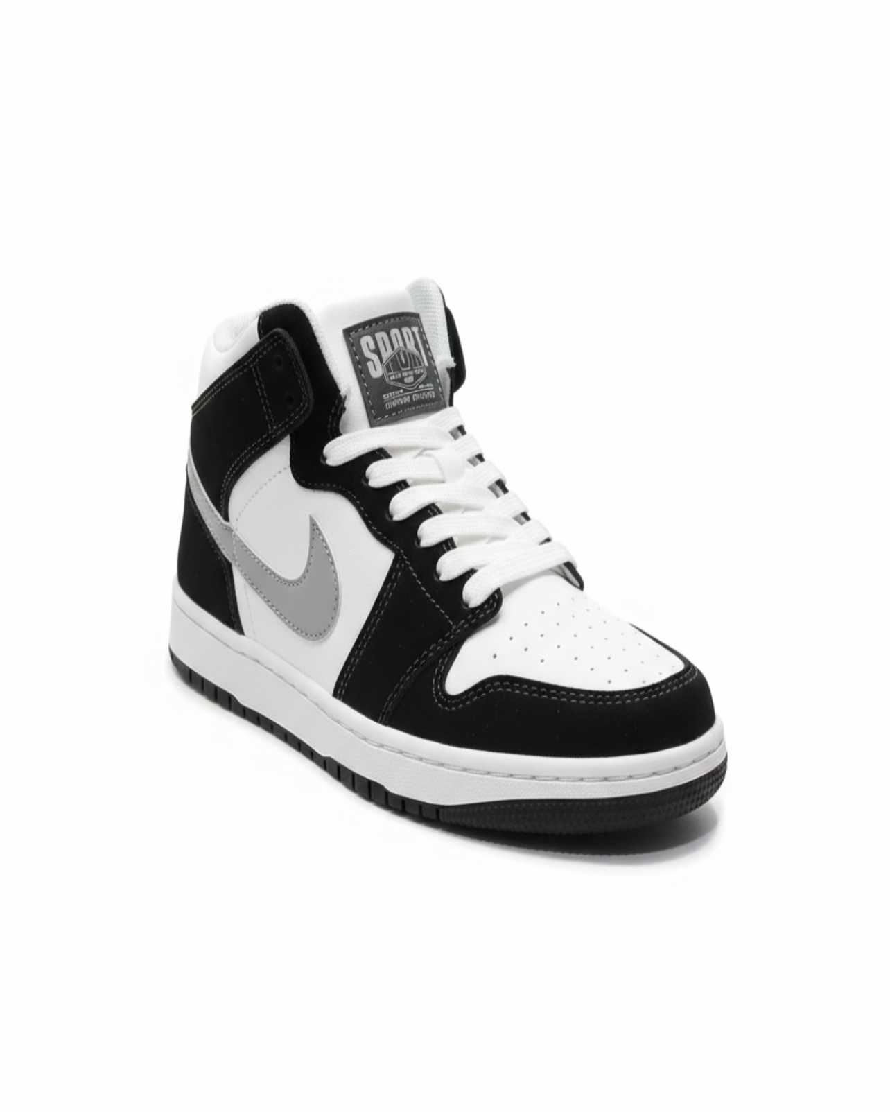 NIKE JORDAN  (GREY AND BLACK)