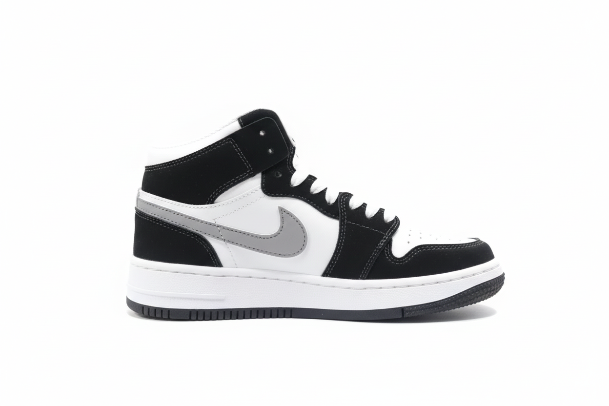 NIKE JORDAN  (GREY AND BLACK)