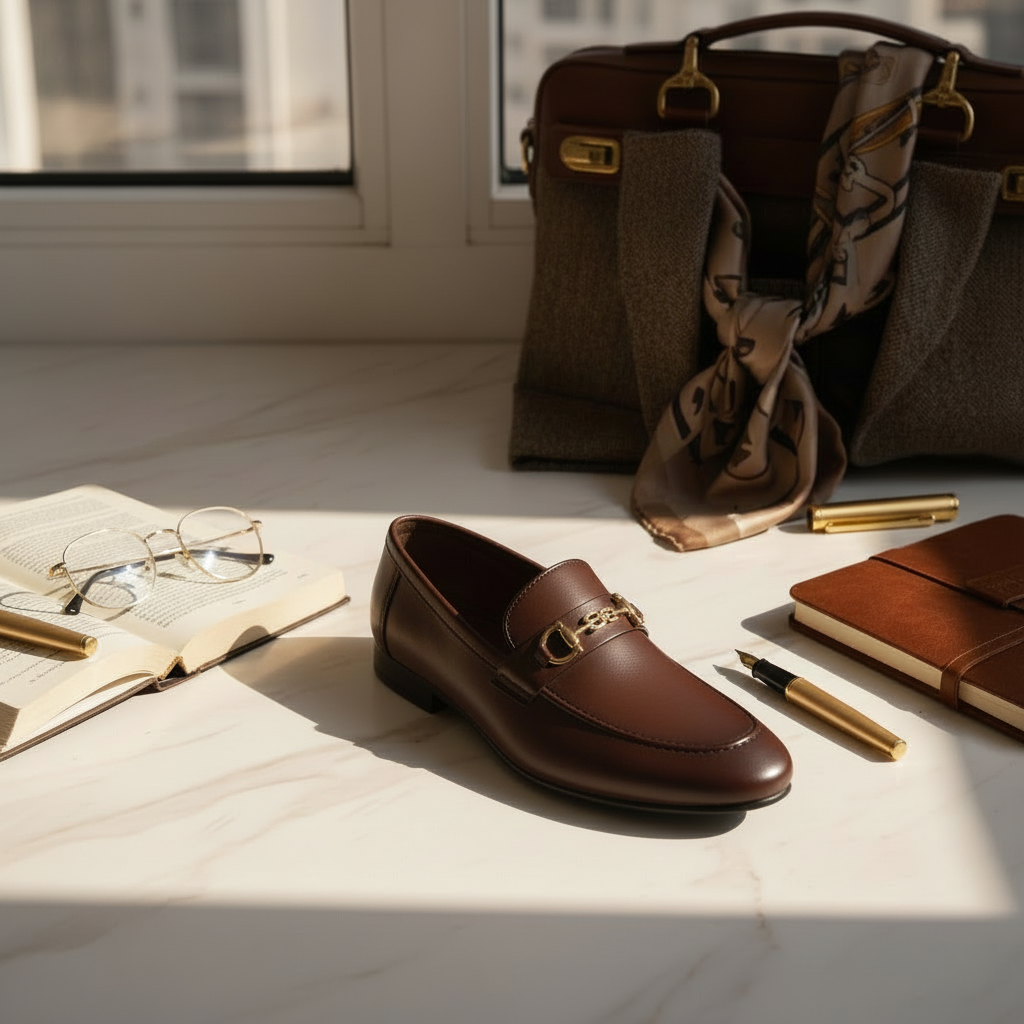 DARK BROWN SHOES