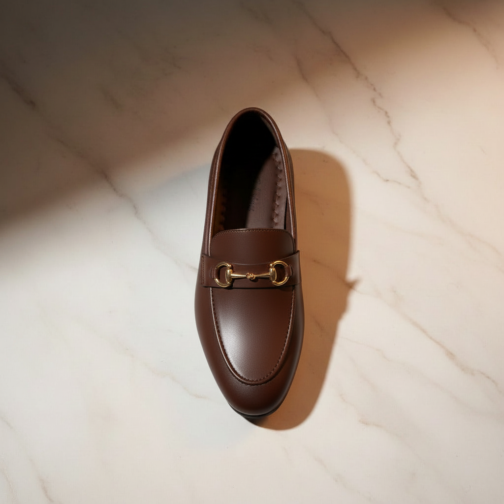 DARK BROWN SHOES