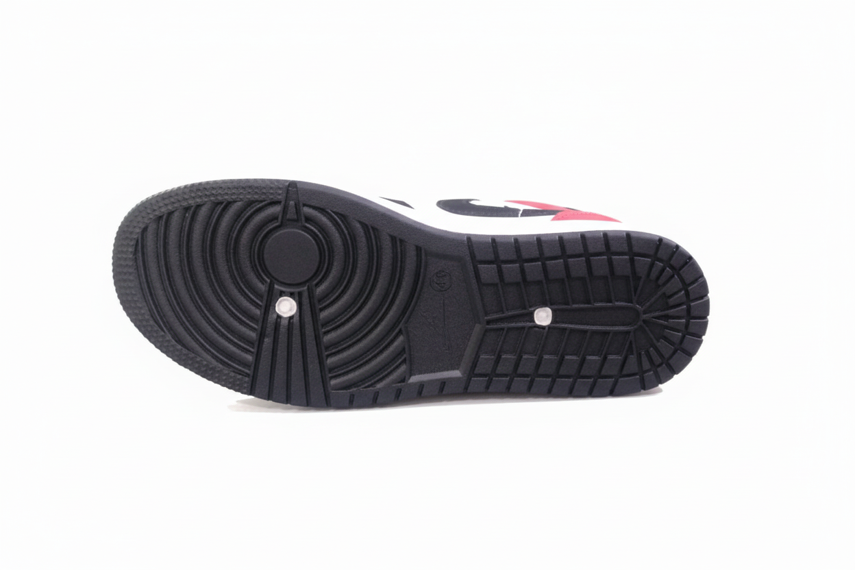 AIR JORDAN  RED WHITE BLACK - ZONEZ