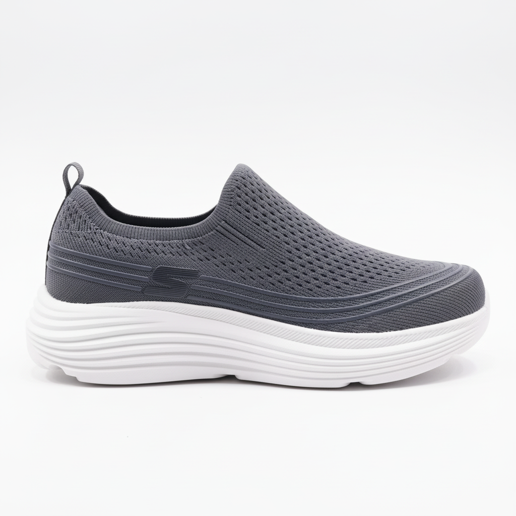 SKECHERS - MAX CUSHION (GREY)