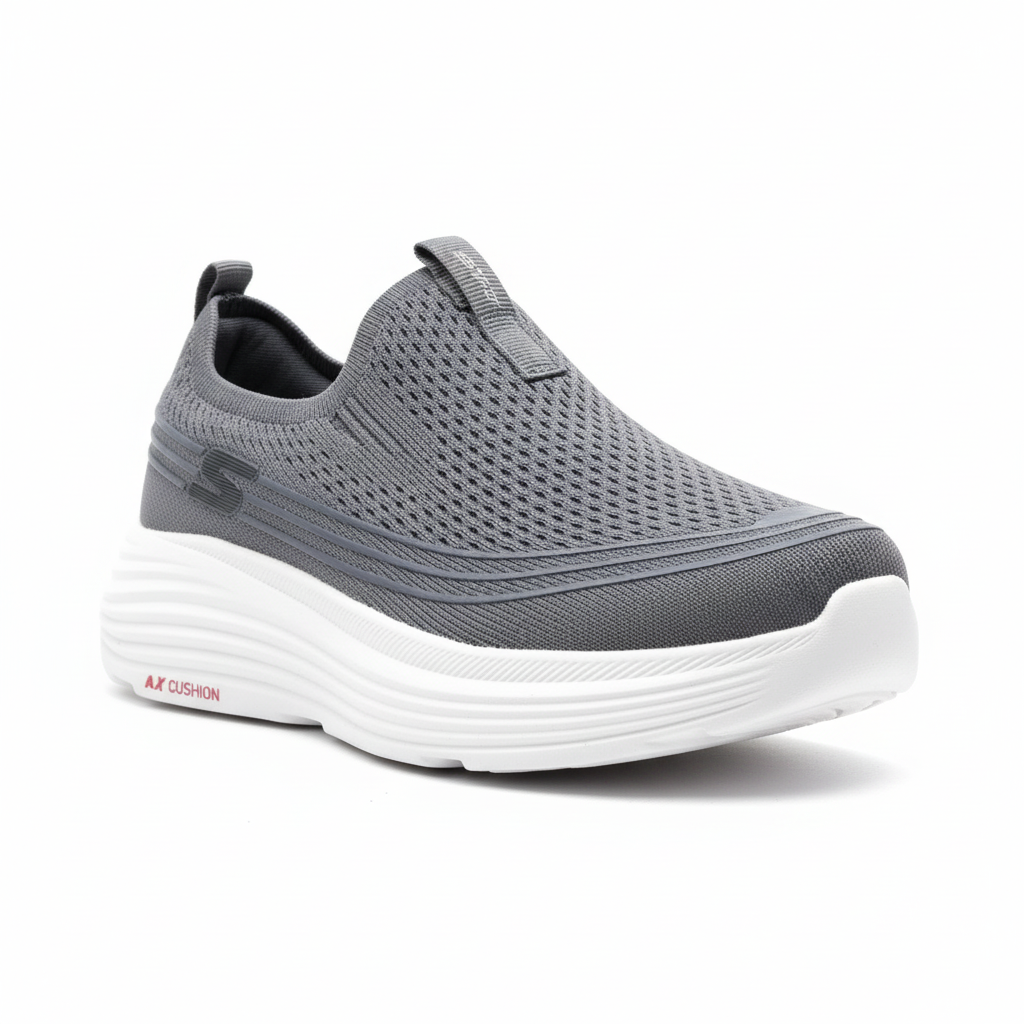 SKECHERS - MAX CUSHION (GREY)