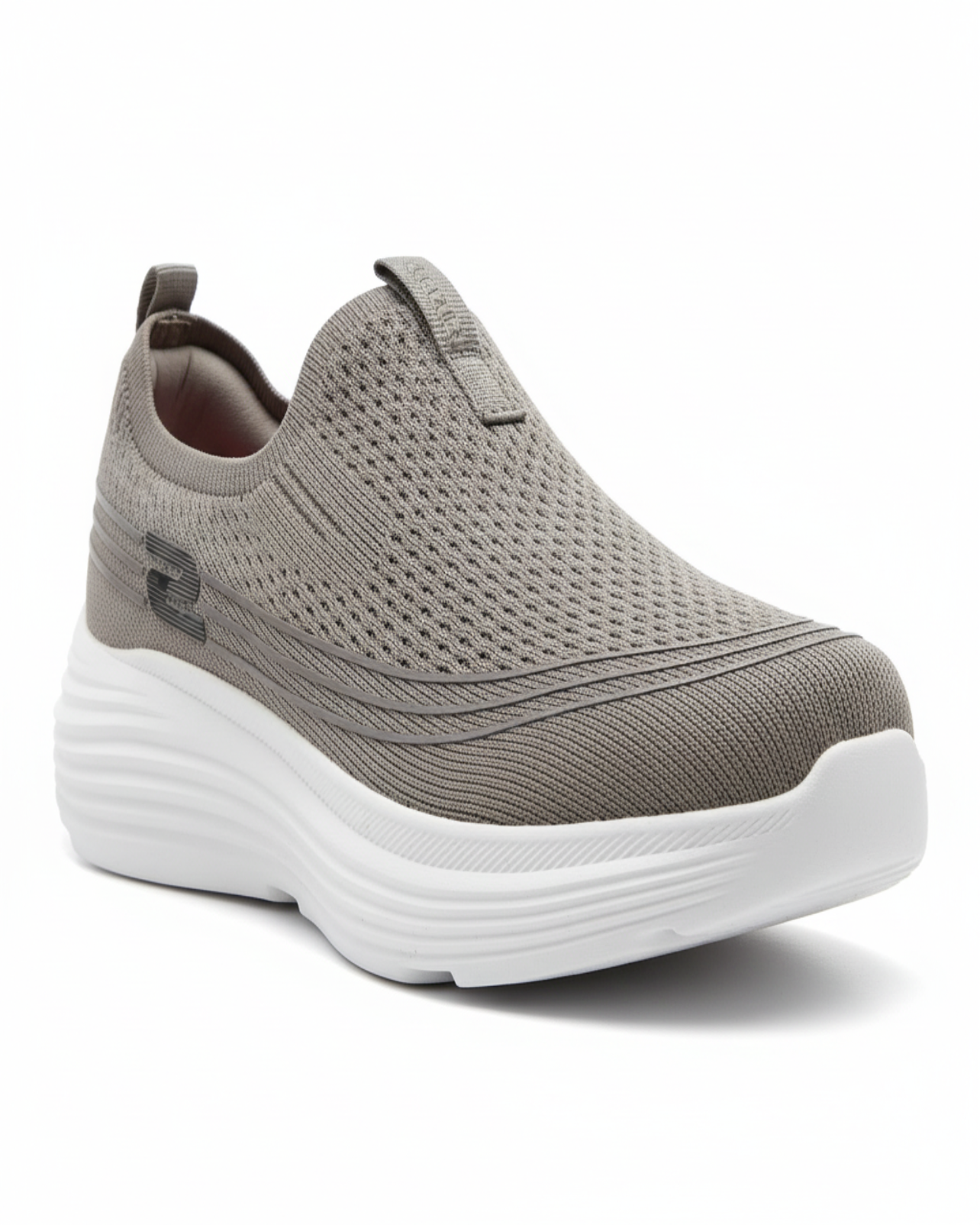 SKECHERS - MAX CUSHION  (KHAKI)