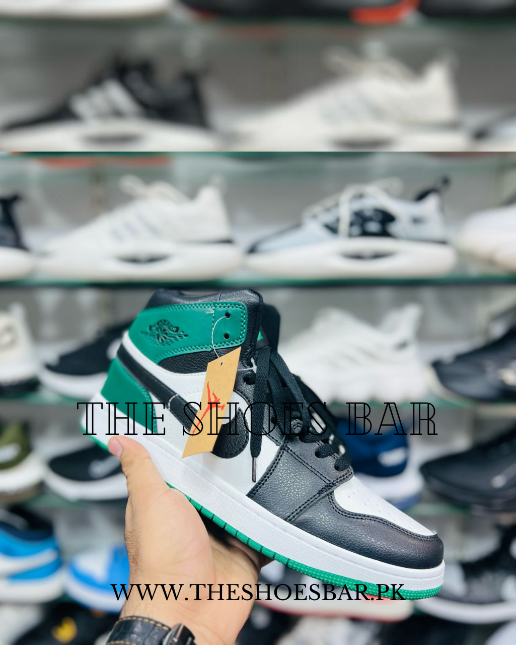 Air jordan shoes green online