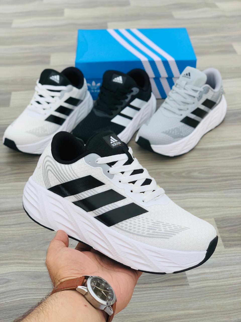 ADIDAS QUESTAR – WHITE - BLACK