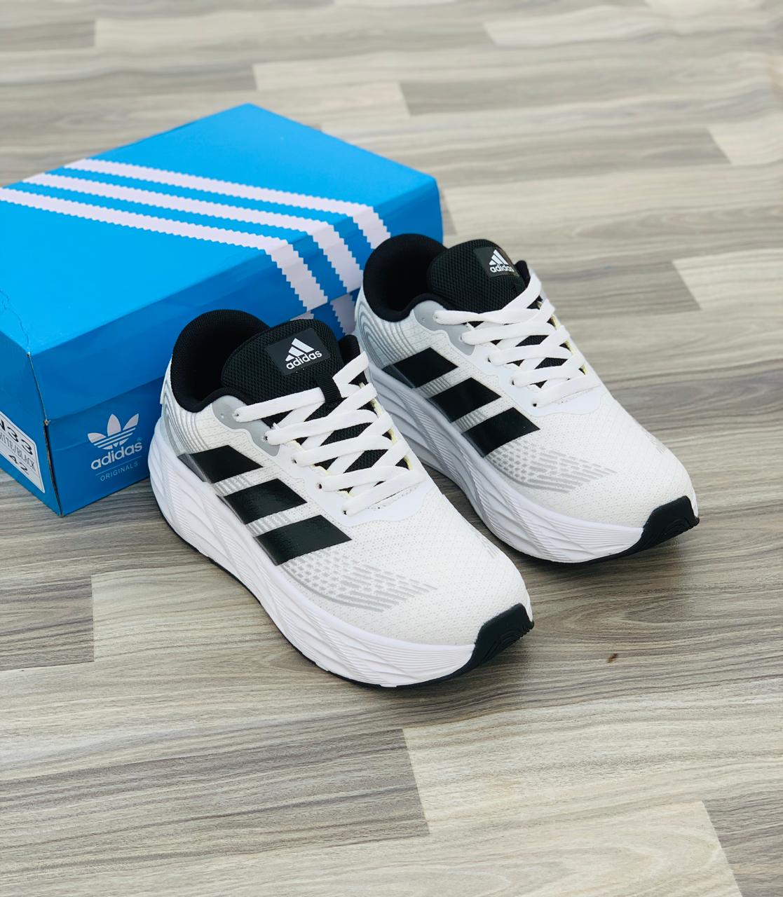 ADIDAS QUESTAR – WHITE - BLACK