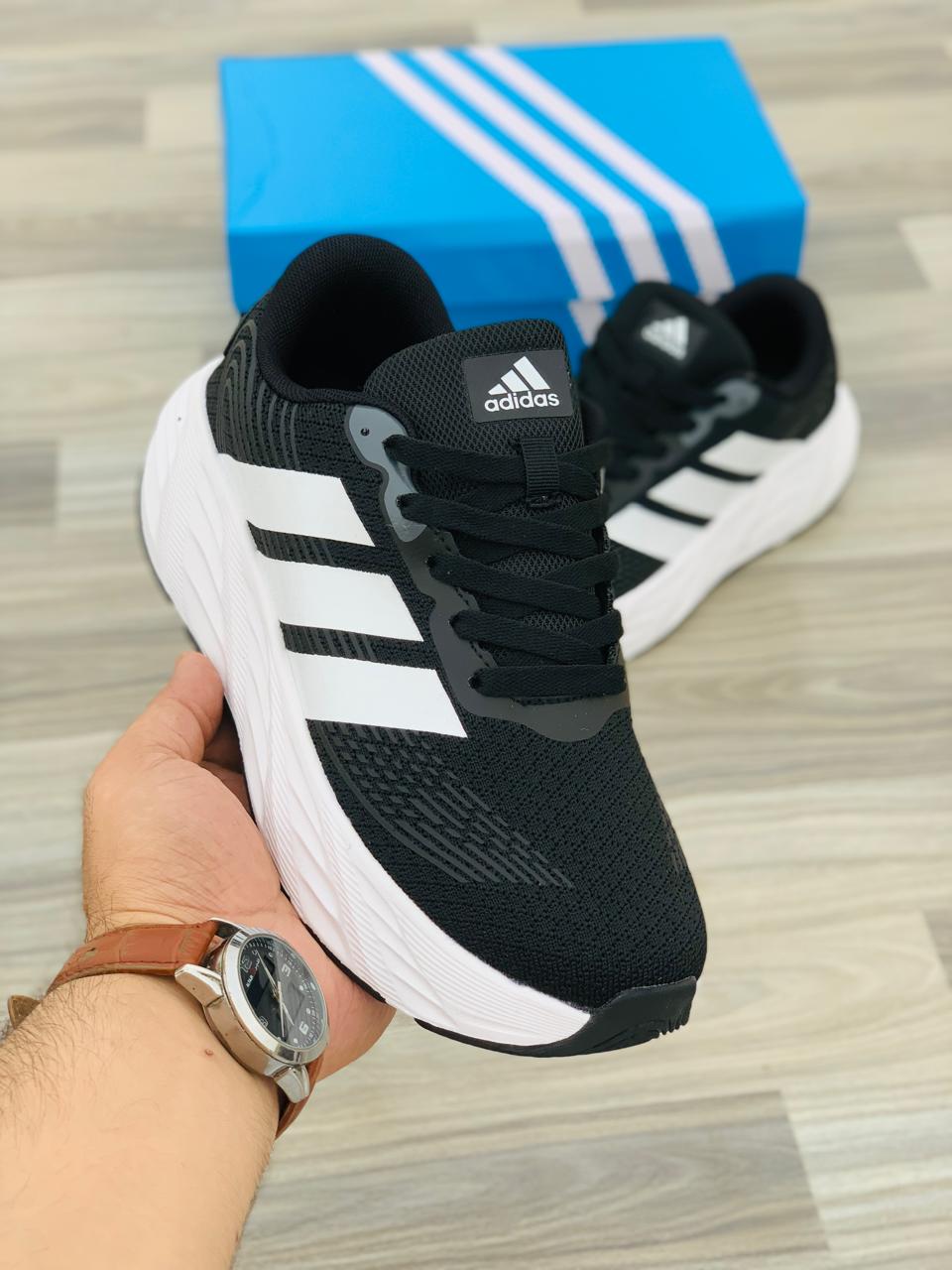 ADIDAS QUESTAR – BLACK -WHITE