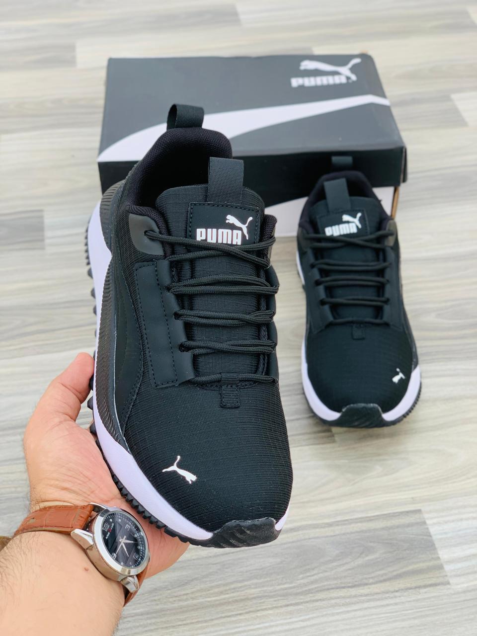 PUMA PACER – BLACK - WHITE