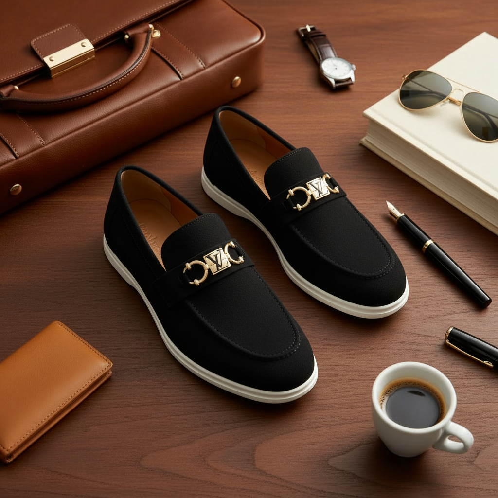 NOIR BIT LOAFER BLACK