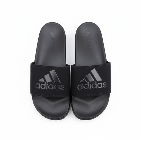 Adidas All Black Tonal Logo - Pair View