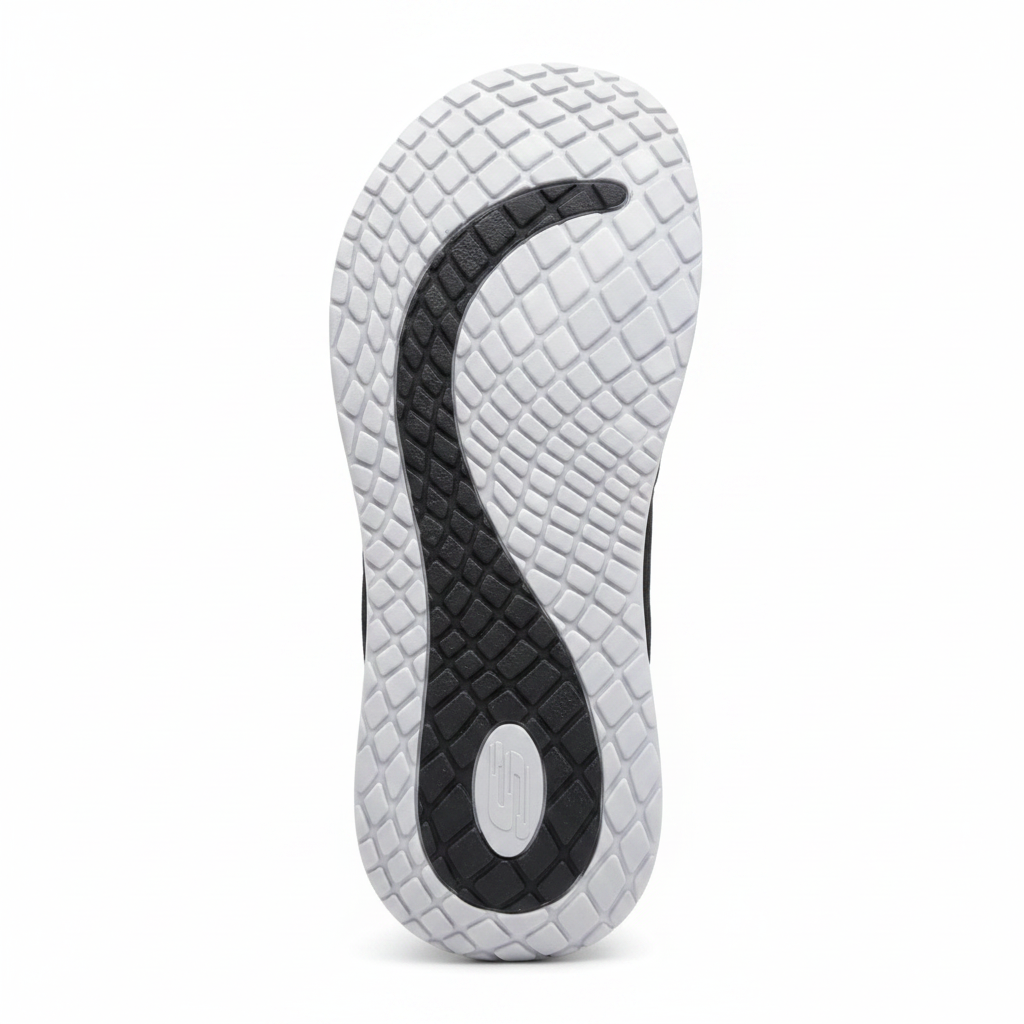 Black Sandal – Sole View