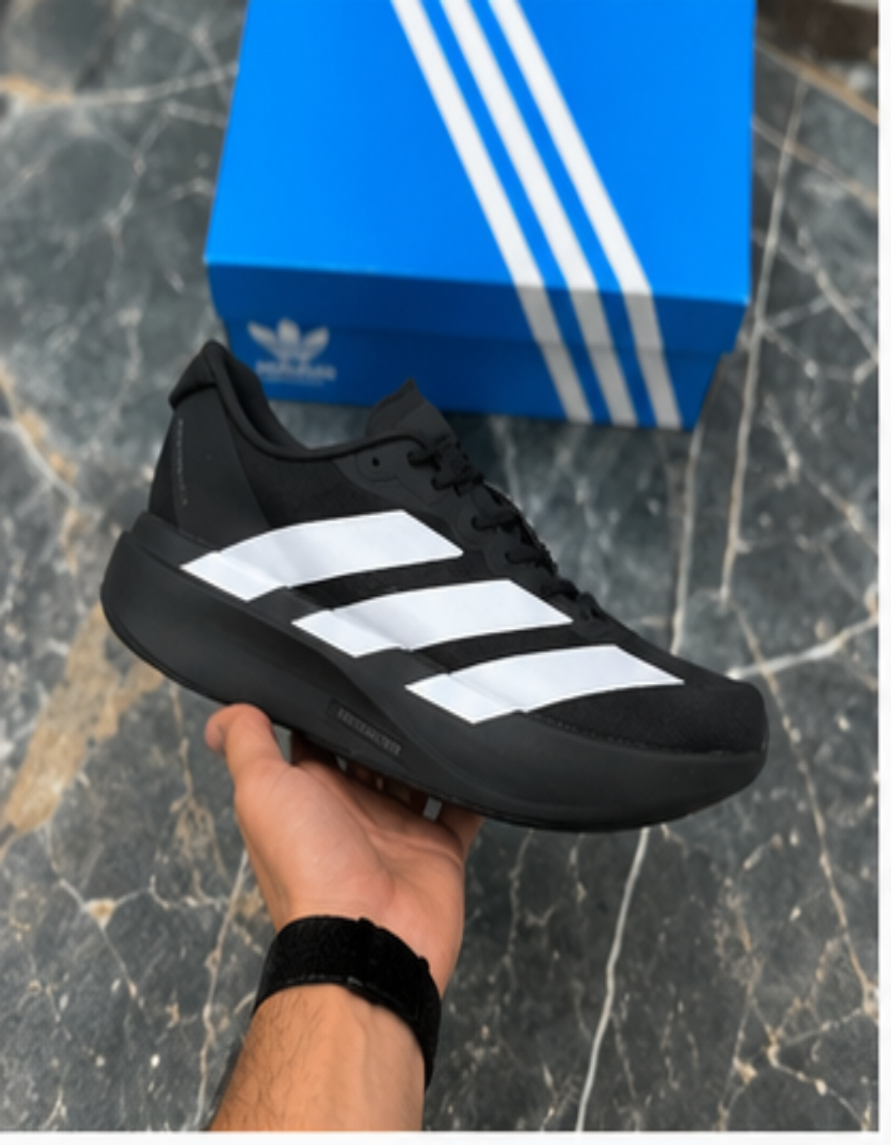 ADIZERO EVO SL - BLACK WHITE