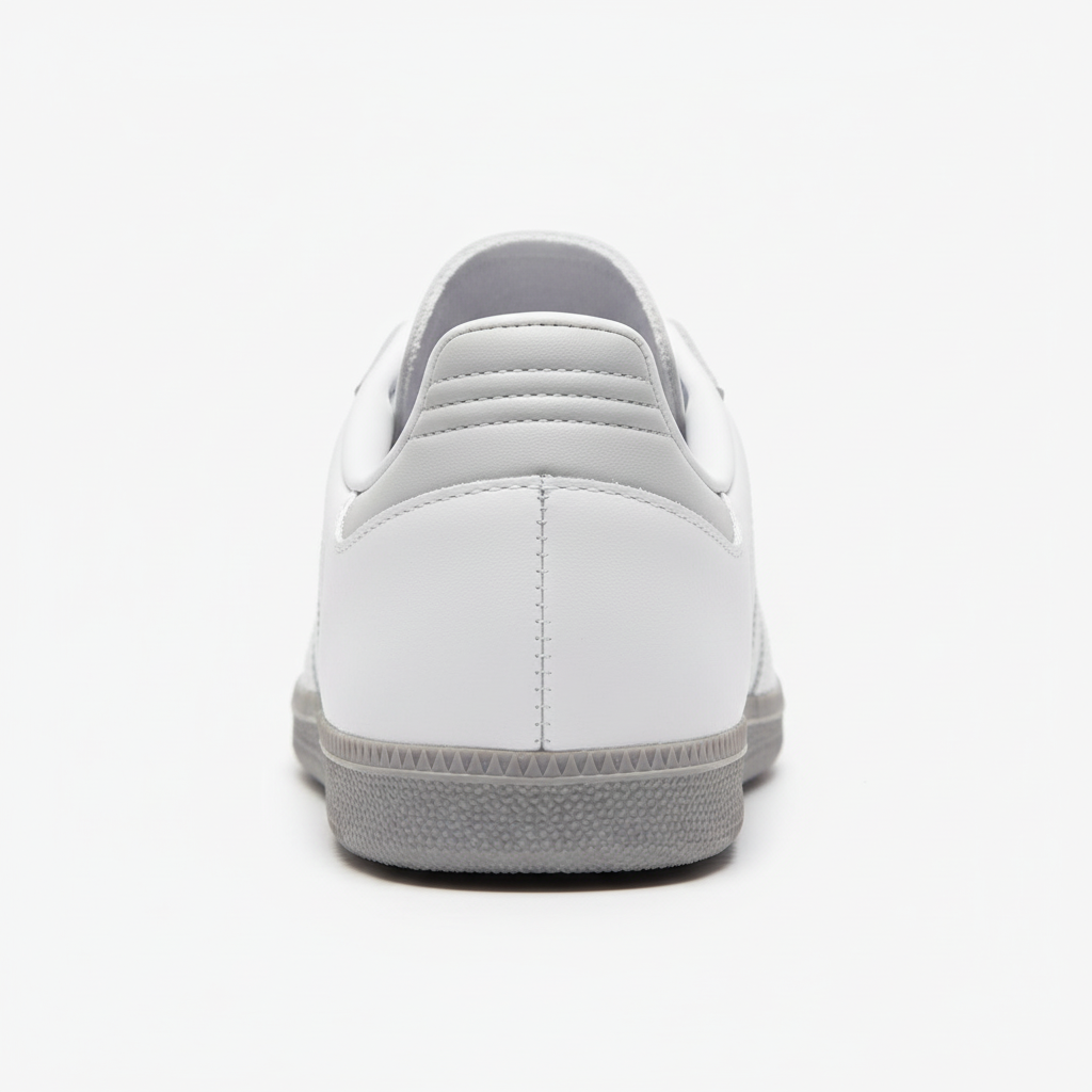 ADIDDAS SAMBA WHITE & GREY