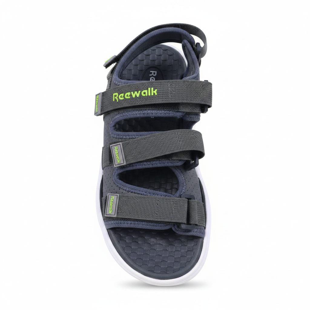 Grey Reewalk Sandal – Front View