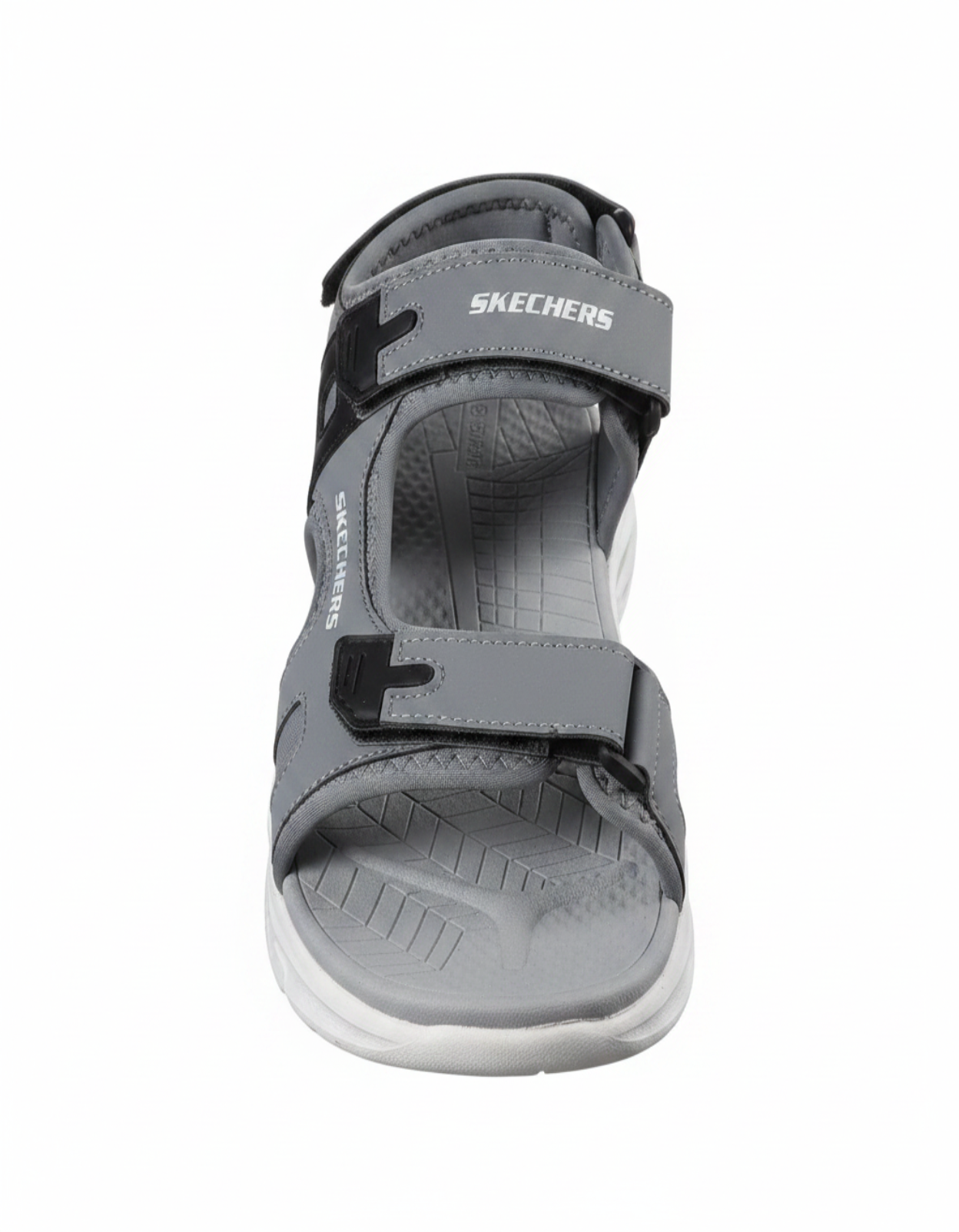 Grey Skechers – Front View