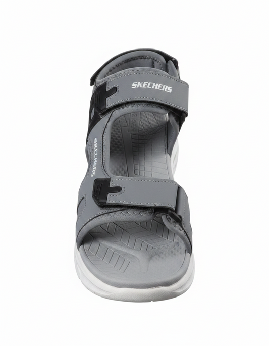 Grey Skechers – Front View