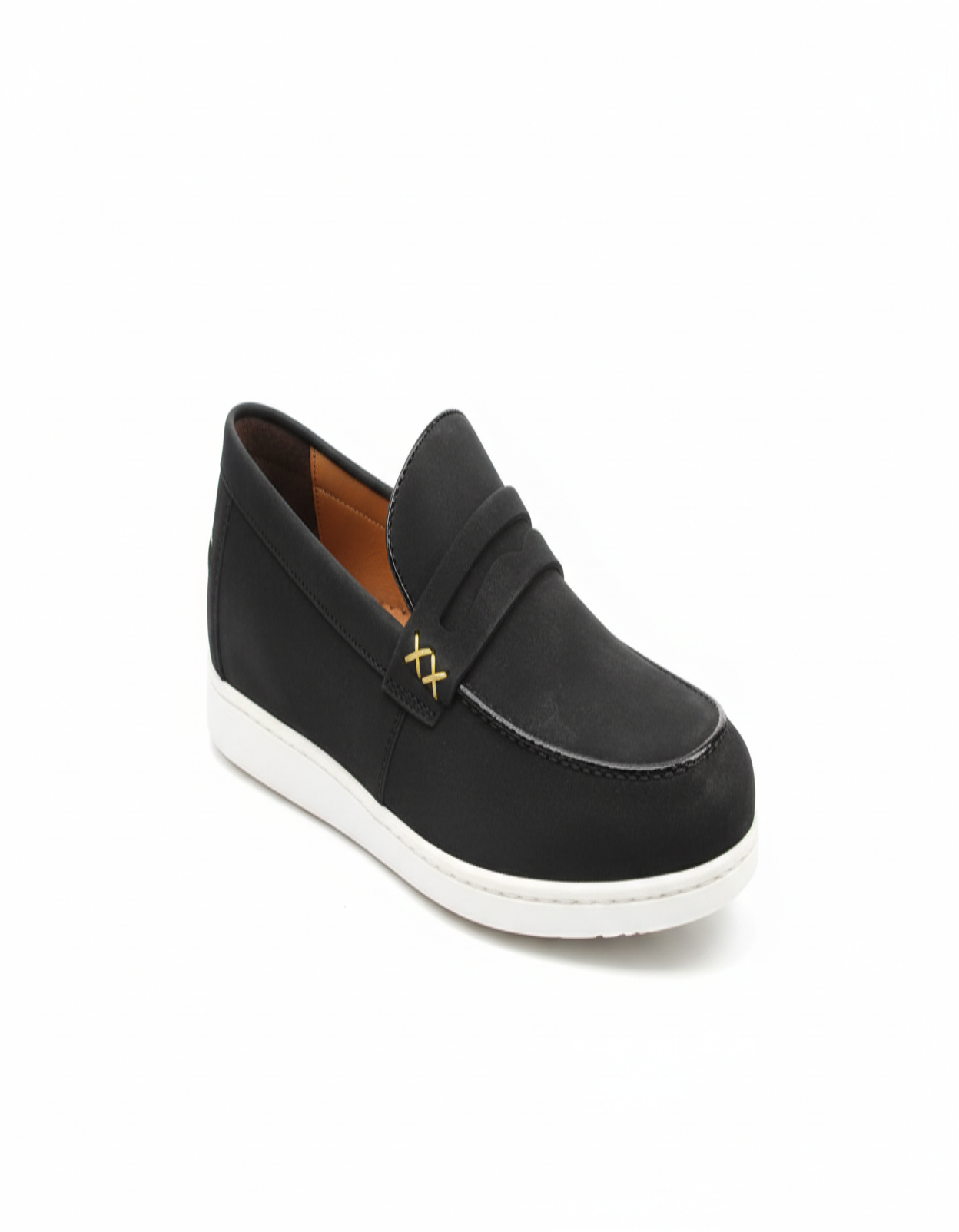 BLACK SUEDE LOAFER