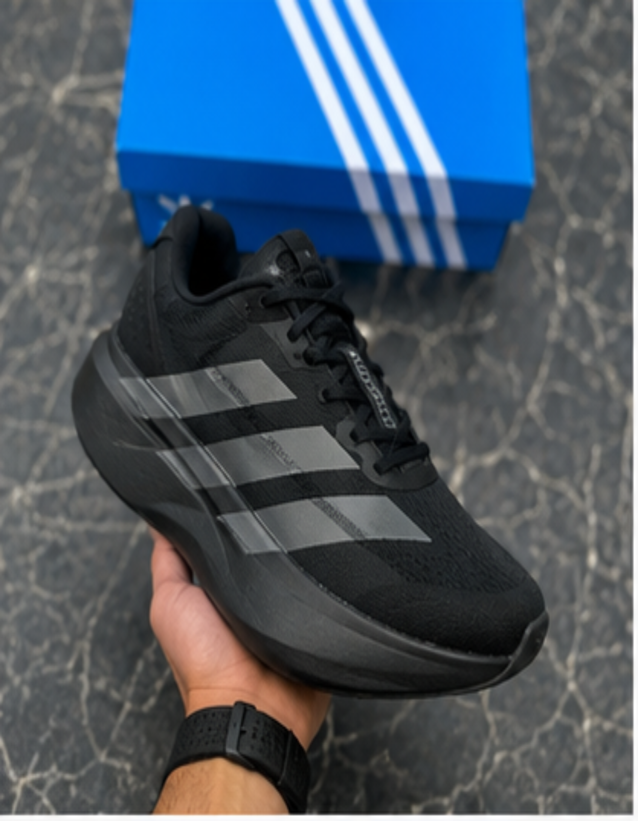 ADIZERO EVO SL - BLACK WHITE