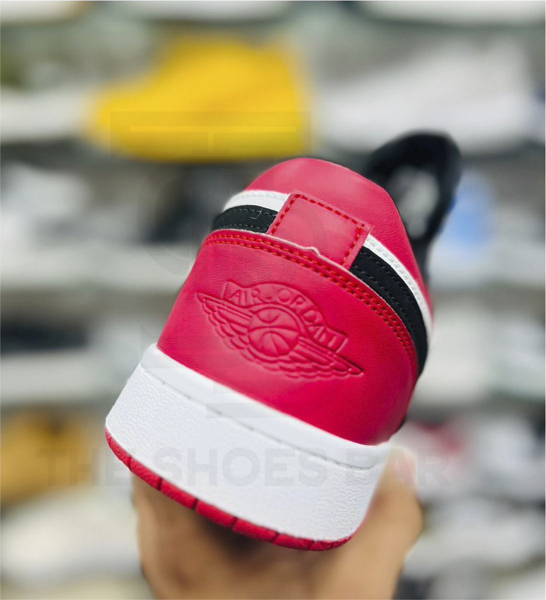 Nike Dunk Air Jordan 1 Low - Red & Black