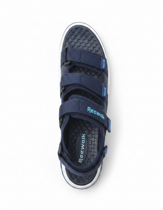 Navy Sandal – Top View