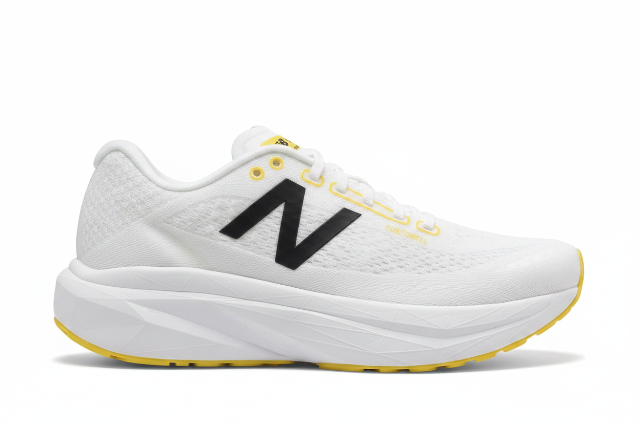 New Balance FuelCell White - White Background