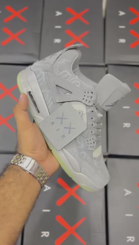 Kaws x nike air jordan 4 on sale