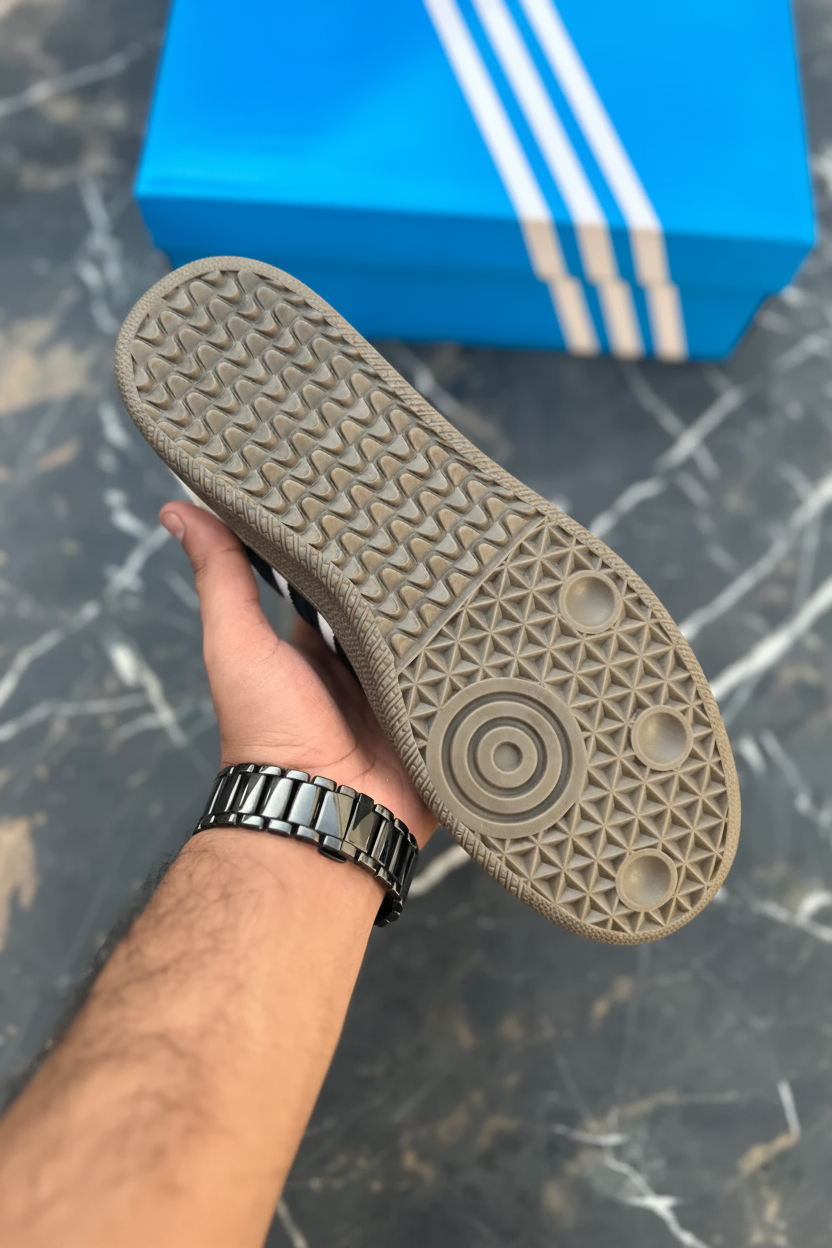 Samba Sole No Adidas Text