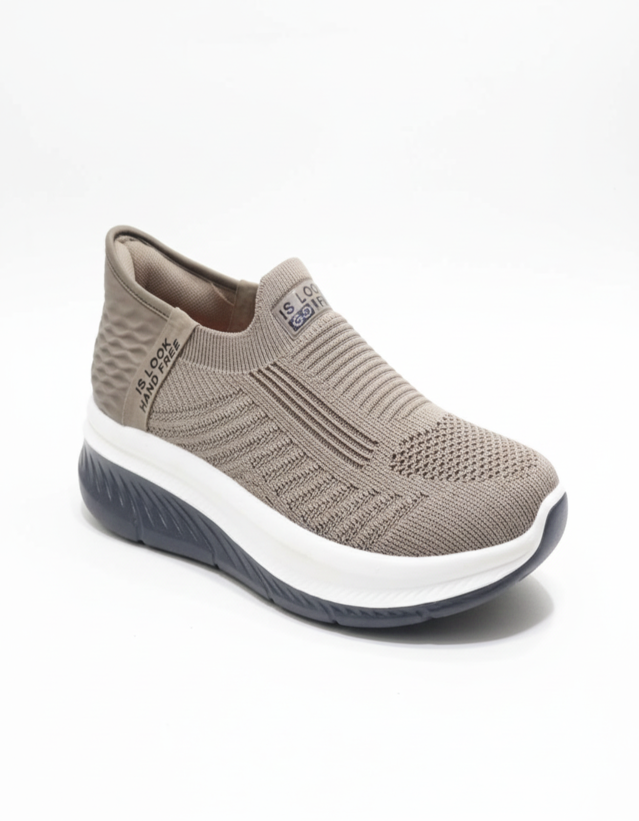 SKECHERS -IS LOW - GO WALK - KHAKI