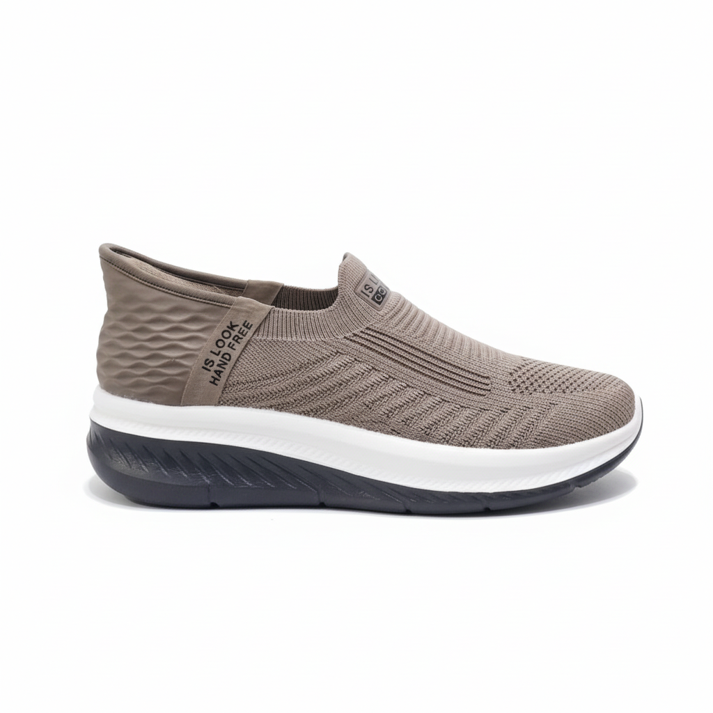SKECHERS -IS LOW - GO WALK - KHAKI